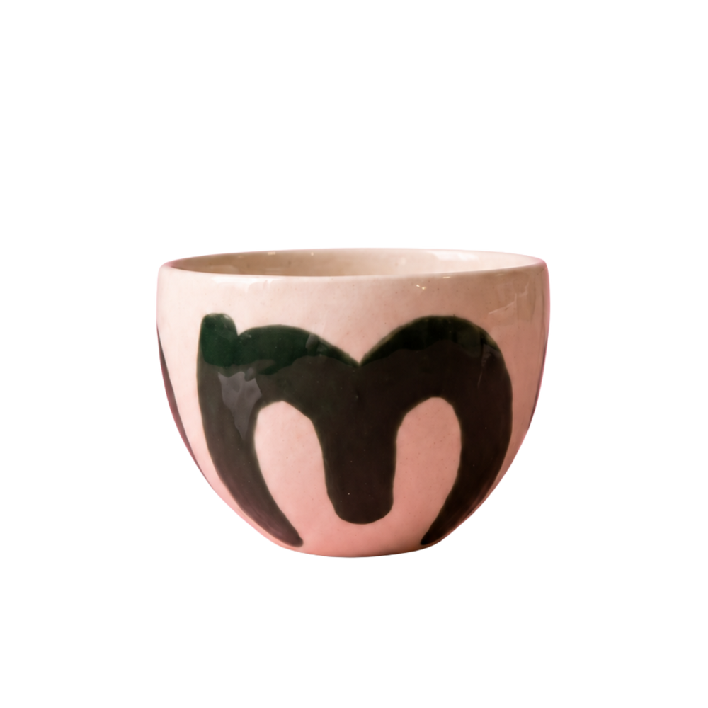 Matcha Seramik Bardak – El Yapımı & El Boyaması Seramik Bardak