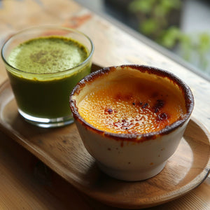 Creme Brulee Matcha – Creme Brulee Aromalı Ceremonial Grade Matcha Tozu 25 g