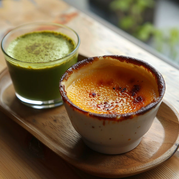 Creme Brulee Matcha – Creme Brulee Aromalı Ceremonial Grade Matcha Tozu 25 g