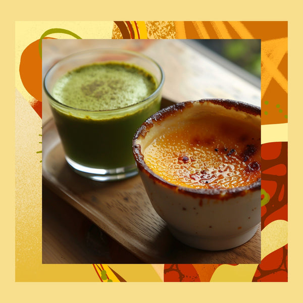 Creme Brulee Matcha – Creme Brulee Aromalı Ceremonial Grade Matcha Tozu 25 g