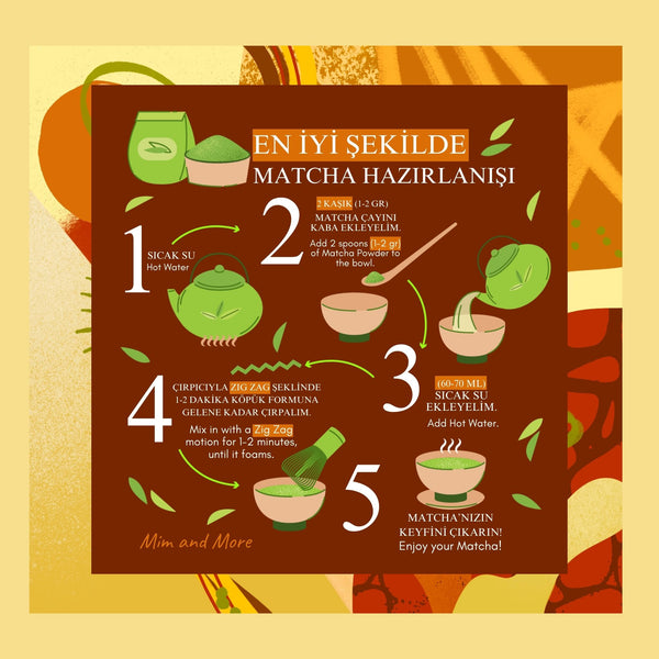 Creme Brulee Matcha – Creme Brulee Aromalı Ceremonial Grade Matcha Tozu 25 g