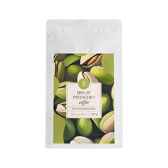 Decaf Pistachio Coffee – Kafeinsiz Antep Fıstığı Aromalı Filtre Kahve 200 g