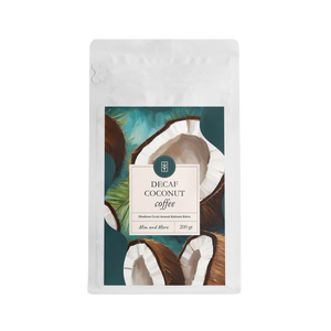 Decaf Coconut Coffee – Kafeinsiz Hindistan Cevizi Aromalı Filtre Kahve 200 g
