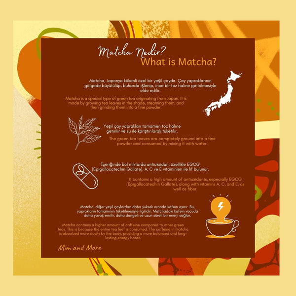 Creme Brulee Matcha – Creme Brulee Aromalı Ceremonial Grade Matcha Tozu 25 g