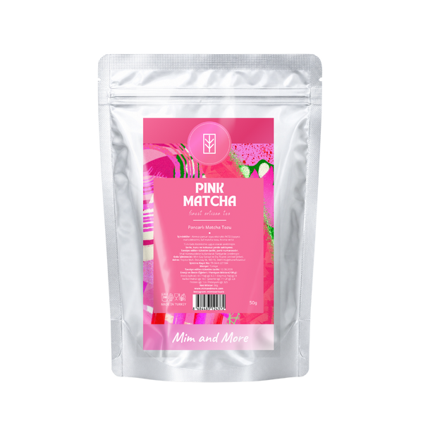 Pink Matcha – Pancar Aromalı Matcha Tozu 50 g
