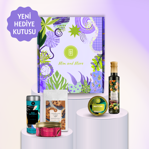 Harmony Hediye Kutusu | Saf Matcha – Güllü Lokumlu Türk Kahvesi – Caramelized Cookie Kahve