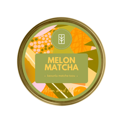 Melon Matcha – Kavun Aromalı Ceremonial Grade Matcha Tozu 25 g