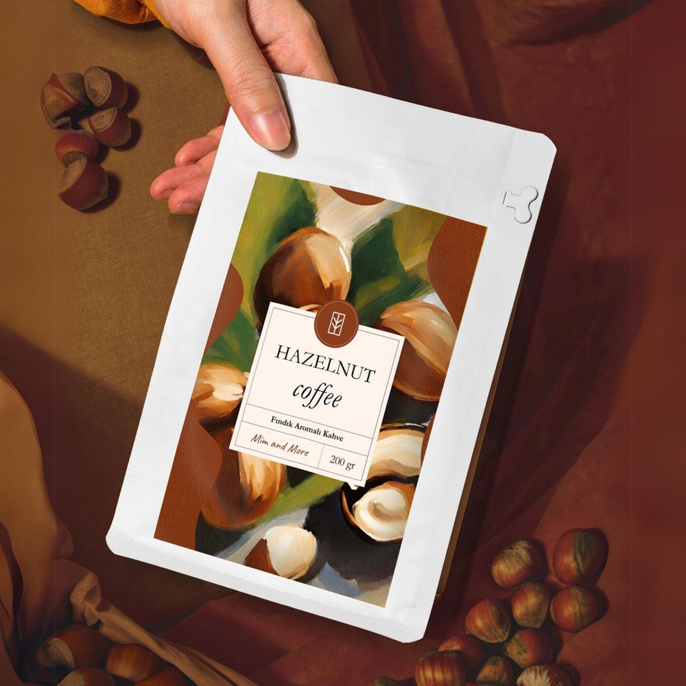 Hazelnut Coffee - Fındık Aromalı Çekirdek Kahve 200 g