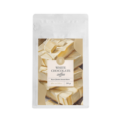 White Chocolate Coffee – Beyaz Çikolata Aromalı Çekirdek Kahve 200 g