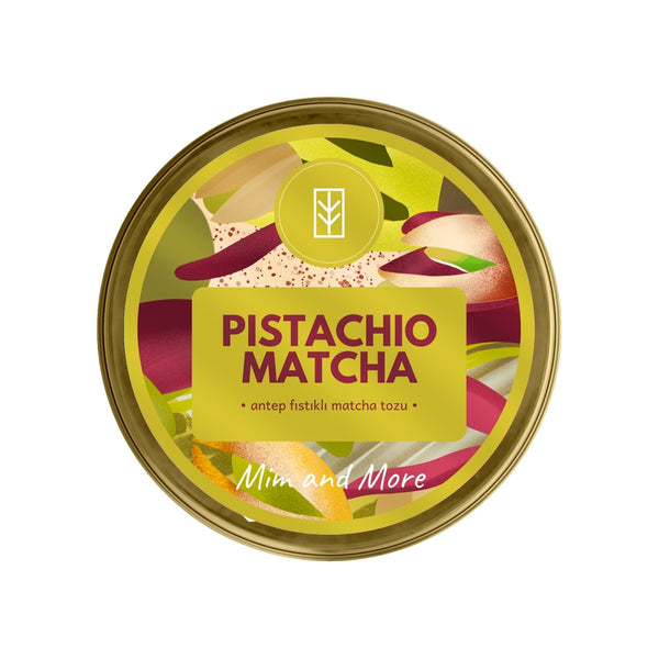 Pistachio Matcha – Antep Fıstığı Aromalı Ceremonial Grade Matcha Tozu 25 g