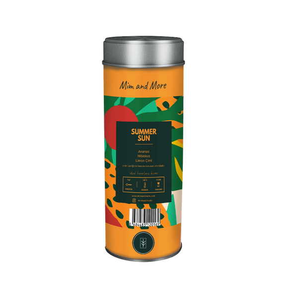 Summer Sun – Ananaslı Hibiskus Meyve ve Bitki Çayı 50 g