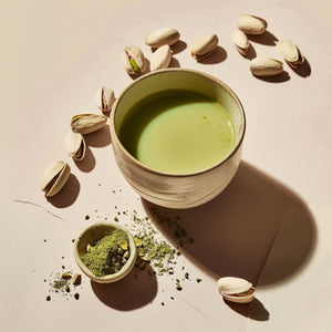 Pistachio Matcha – Antep Fıstığı Aromalı Ceremonial Grade Matcha Tozu 25 g