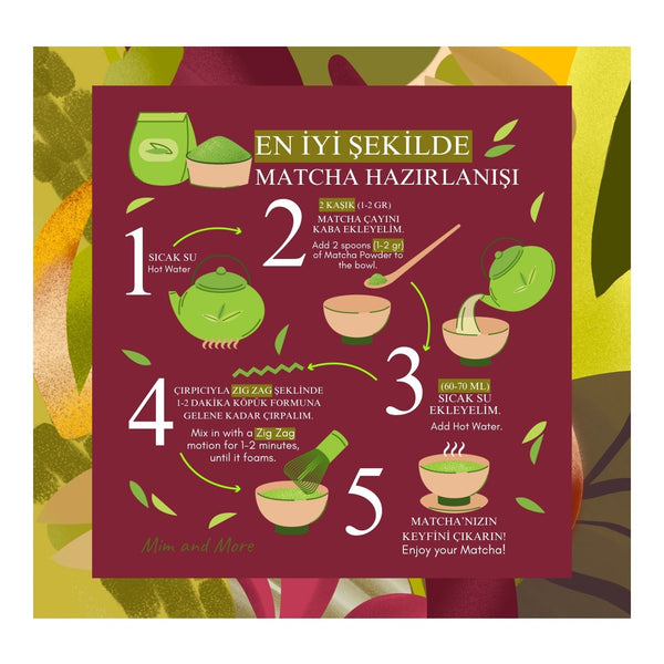 Pistachio Matcha – Antep Fıstığı Aromalı Ceremonial Grade Matcha Tozu 25 g