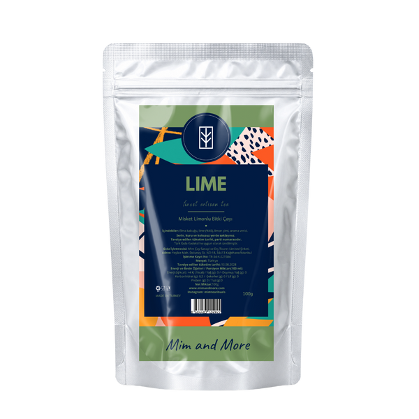 Lime Tea – Misket Limonlu Naneli Bitki Çayı 100 g