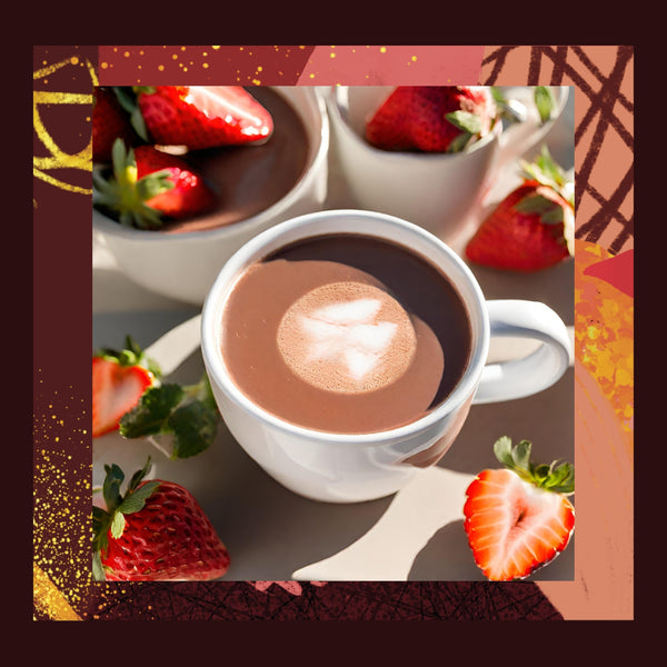 Strawberry Hot Chocolate - Çilekli Sıcak Çikolata Tin, 200 g