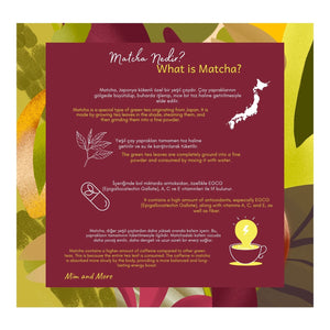 Pistachio Matcha – Antep Fıstığı Aromalı Ceremonial Grade Matcha Tozu 25 g