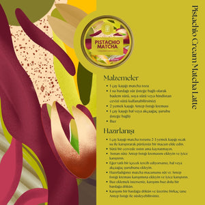 Pistachio Matcha – Antep Fıstığı Aromalı Ceremonial Grade Matcha Tozu 25 g