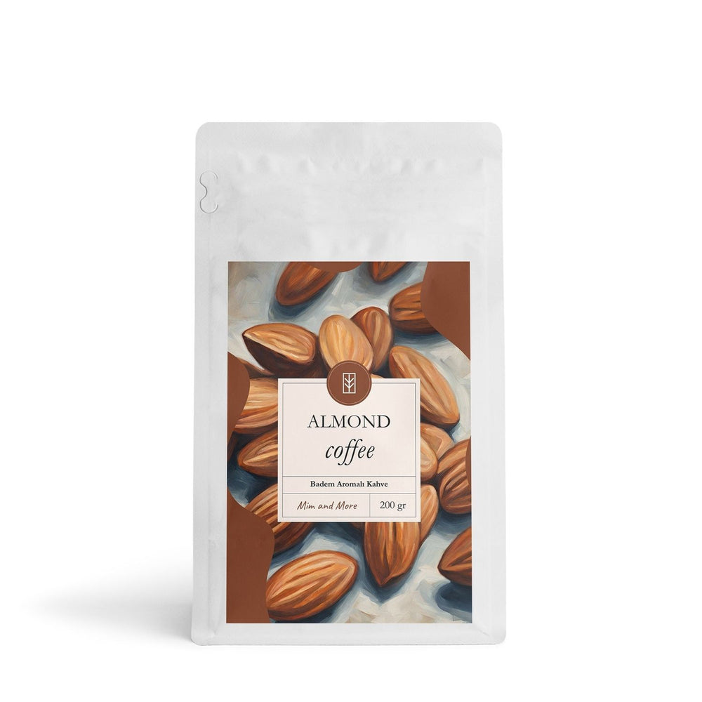 Almond Coffee - Badem Aromalı Çekirdek Kahve 200 g