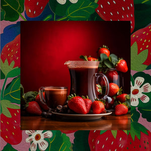 Strawberry Coffee - Çilek Aromalı Çekirdek Kahve 200 g