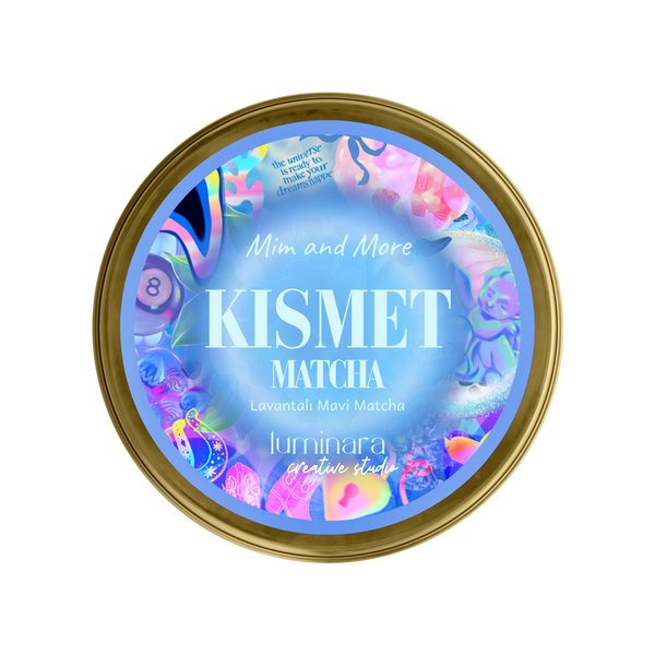Luminara Studio x Mim and More Kısmet Lavantalı Blue Matcha – Mavi Spirulina Superfood 25 g