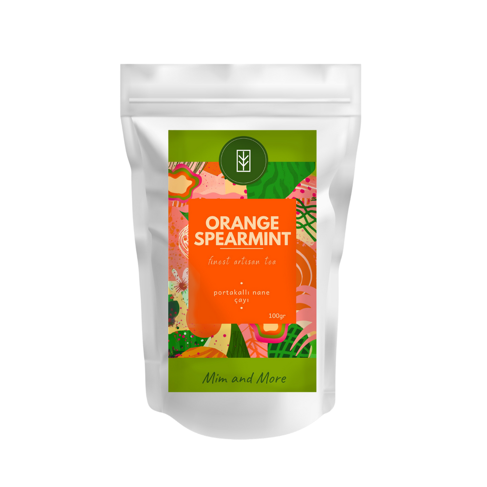 Orange Spearmint Tea - Portakallı Kıvırcık Nane Çayı 100 g