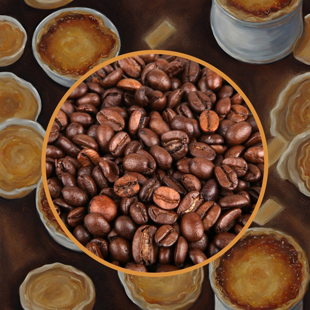 Creme Brulee Coffee - Creme Brulee Aromalı Çekirdek Kahve 200 g