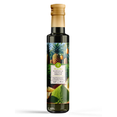 Matcha & Ananas Sirkesi - Organik, Doğal Fermantasyon, %100 Doğal, Katkısız, 250 ml