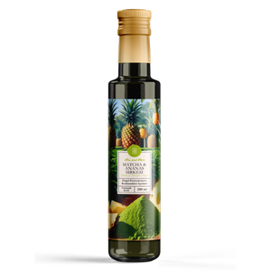 Matcha & Ananas Sirkesi - Organik, Doğal Fermantasyon, %100 Doğal, Katkısız, 250 ml