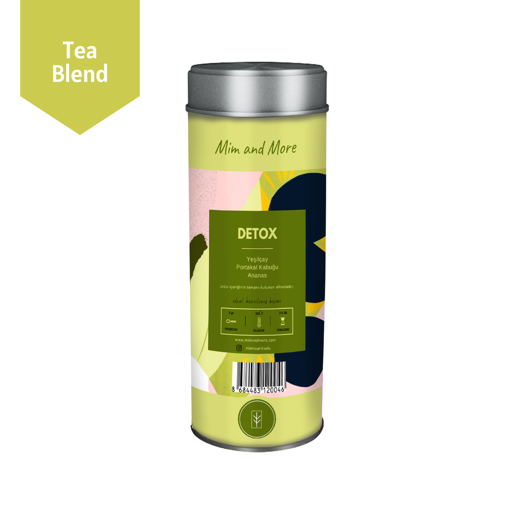 Detox Tea - Ananaslı Yeşil Çay 50 g