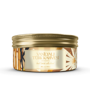 Vanilla Turkish Coffee - Vanilya Aromalı Türk Kahvesi 150 g