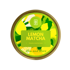 Lemon Matcha – Limon Aromalı Ceremonial Grade Matcha Tozu 25 g