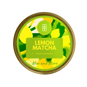 Lemon Matcha – Limon Aromalı Ceremonial Grade Matcha Tozu 25 g