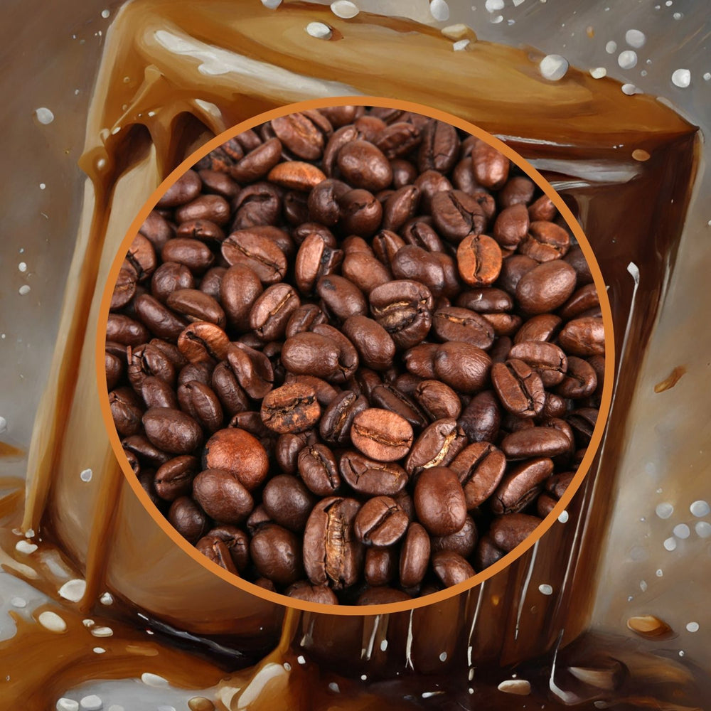 Salted Caramel Coffee - Tuzlu Karamel Aromalı Çekirdek Kahve 200 g
