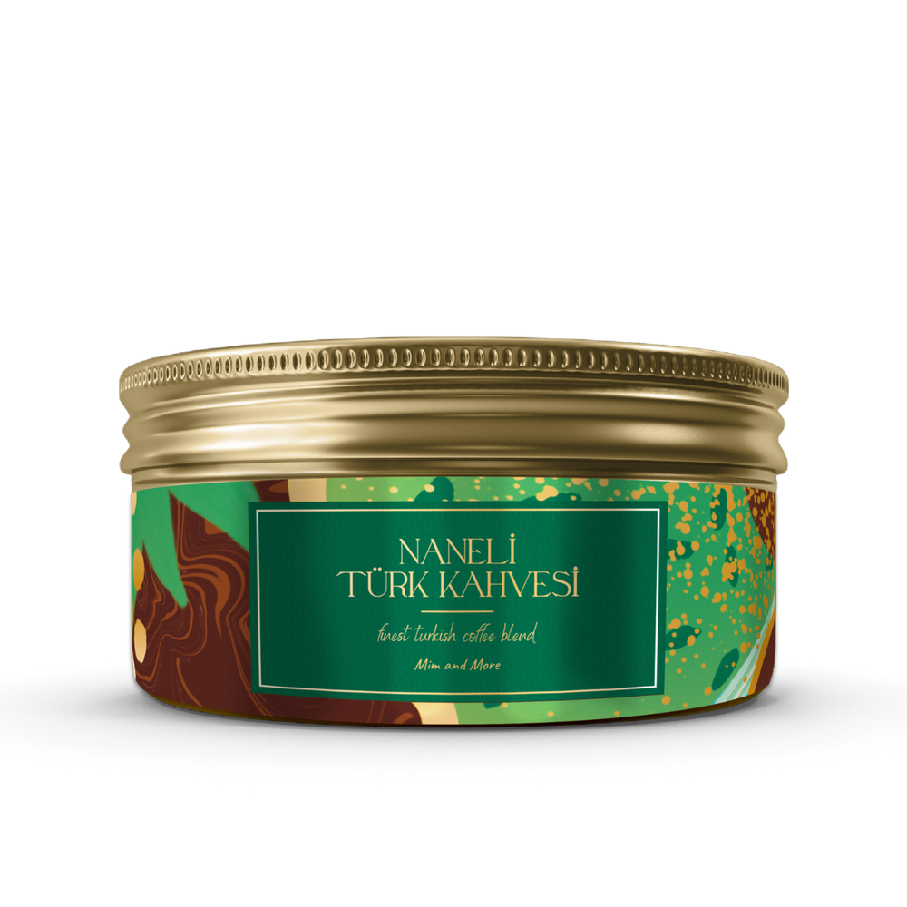 Mint Turkish Coffee - Nane Aromalı Türk Kahvesi 150 g