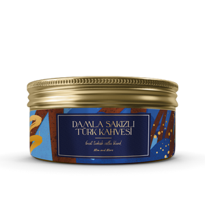 Mastic Gum Turkish Coffee - Damla Sakız Aromalı Türk Kahvesi 150 g