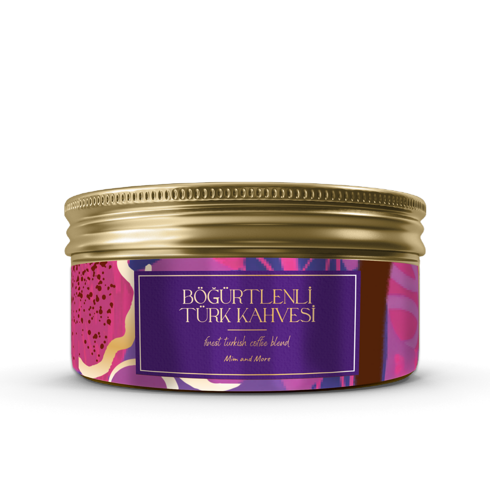 Blackberry Turkish Coffee - Böğürtlen Aromalı Türk Kahvesi 150 g