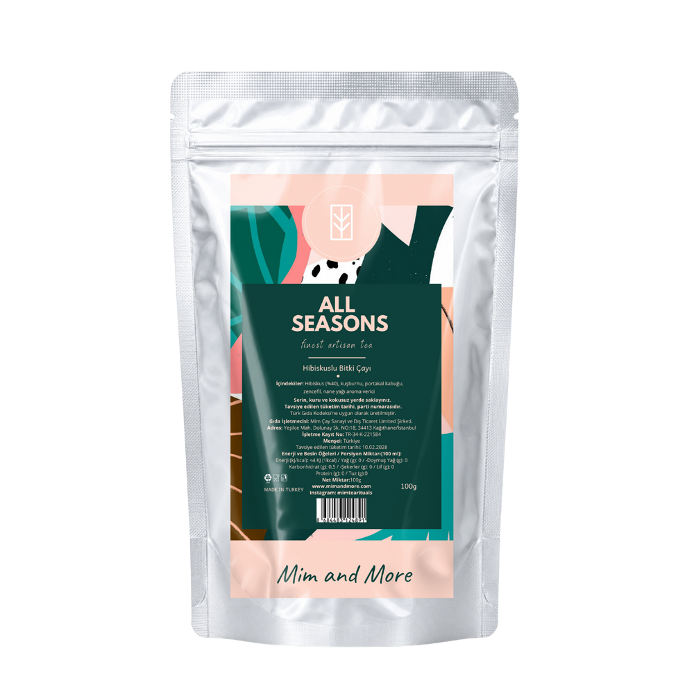 All Seasons Tea - Hibiskuslu Bitki Çayı 100 g