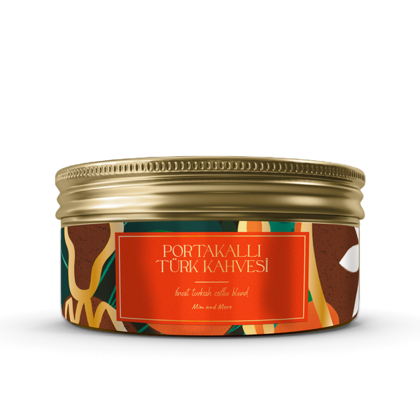 Orange Turkish Coffee - Portakal Aromalı Türk Kahvesi 150 g