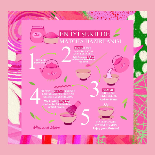 Pink Matcha – Pancar Aromalı Matcha Tozu 25 g