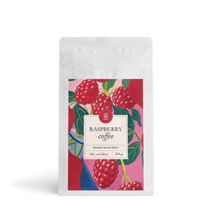 Raspberry Coffee - Ahududu Aromalı Çekirdek Kahve 200 g