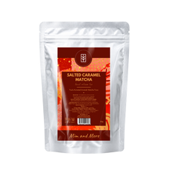 Salted Caramel Matcha – Tuzlu Karamel Aromalı Ceremonial Grade Matcha Tozu 50 g