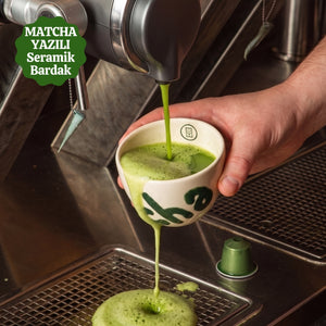 Matcha Seramik Bardak – El Yapımı & El Boyaması Seramik Bardak