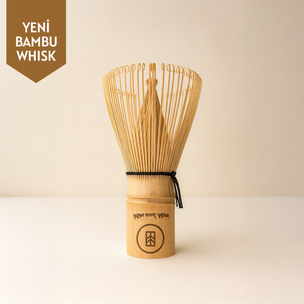 Matcha Whisk El Yapımı Özel Bambu Köpürtücü , Çırpıcı , Karıştırıcı