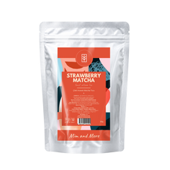 Strawberry Matcha – Çilek Aromalı Ceremonial Grade Matcha Tozu 50 g