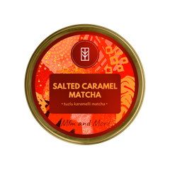 Salted Caramel Matcha – Tuzlu Karamel Aromalı Ceremonial Grade Matcha Tozu 25 g