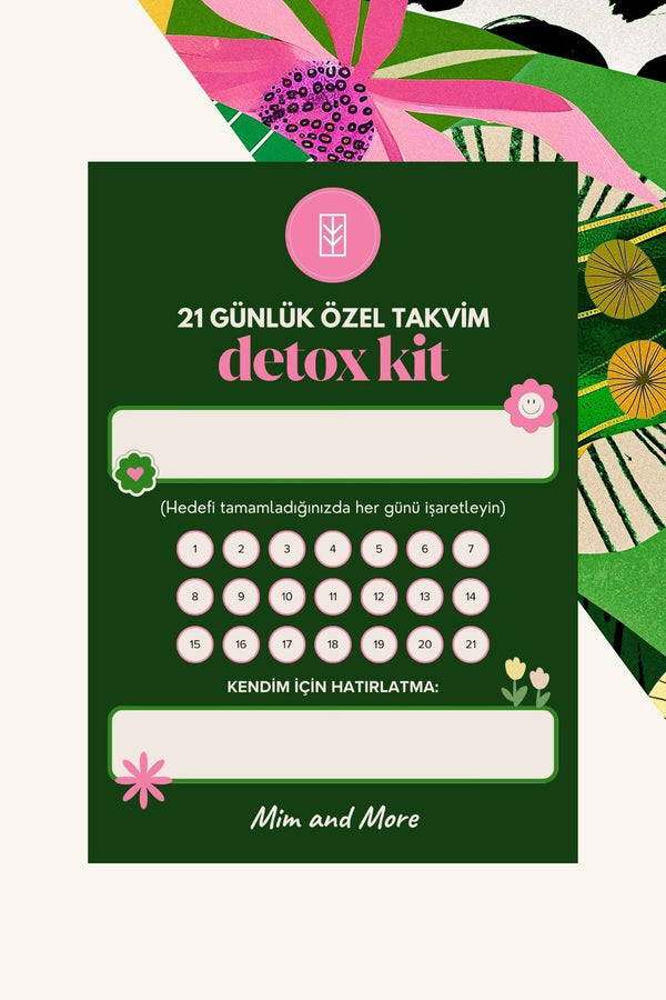 21 Günlük Portakallı Detoks Çayı Seti – 21 Adet Müslin Poşet Çay