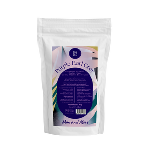 Purple Earl Grey Müslin Poşet Çay – Seylan Çayı & Bergamot Aromalı 10’lu Paket