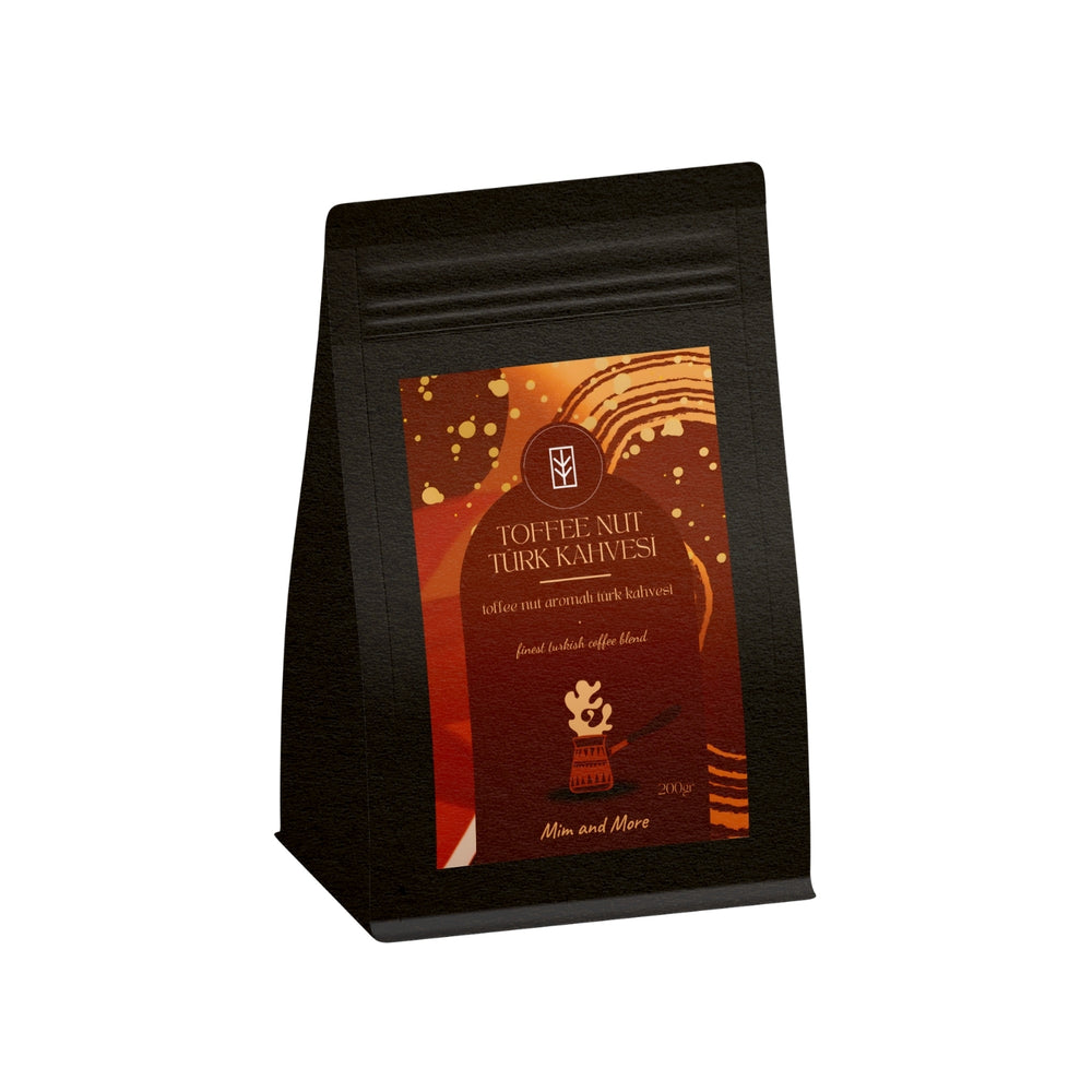 Toffee Nut Turkish Coffee - Toffee Nut Aromalı Türk Kahvesi, 200 gr