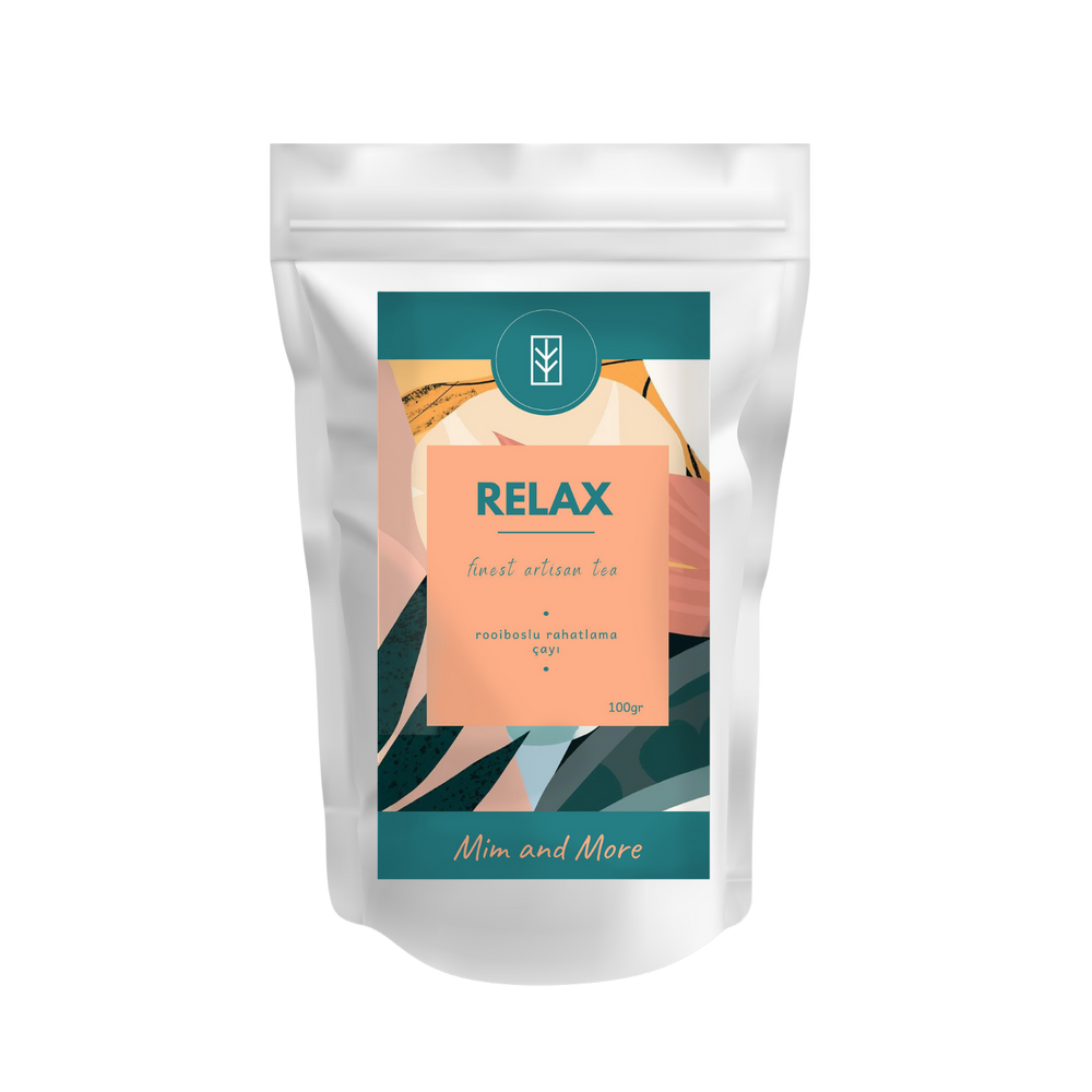 Relax Tea – Rooiboslu Kafeinsiz Bitki Çayı 100 g