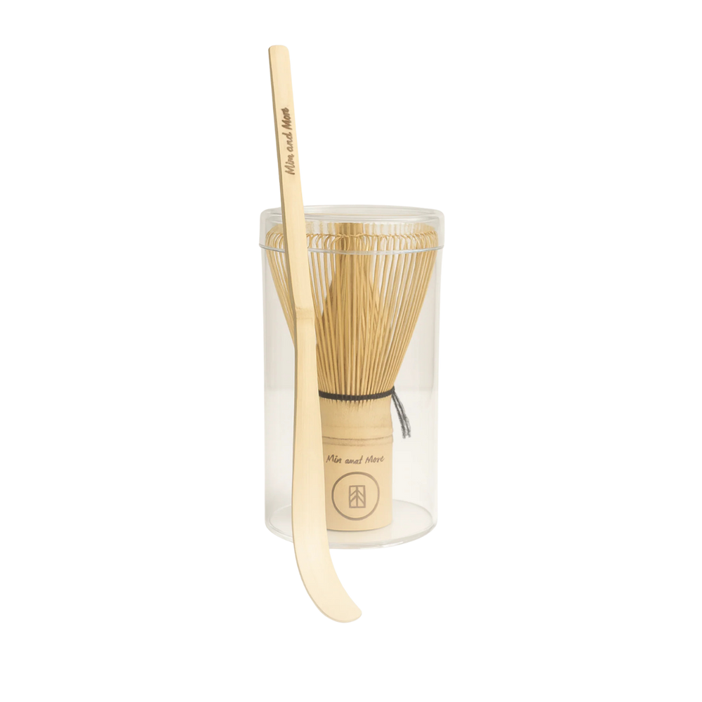 Bamboo Matcha Whisk & Bamboo Matcha Kaşık Set